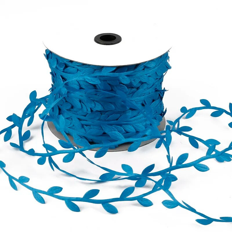 10 metru zīda lapu formas mākslīgais zieds, zaļas lapas mājas kāzu dekorēšanai. DIY vainags Scrapbooking Amatniecības viltus zieds