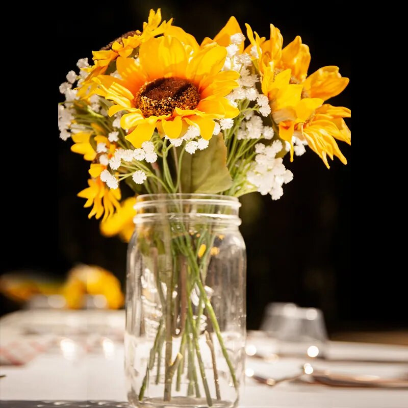 30 glava 29 cm Dječji dah Umjetno cvijeće Plastična gipsofila DIY Cvjetni buketi Aranžman za vjenčanje Dekoracija doma