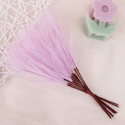 Buket umjetne pampas trave od 10 komada za dom Dekoracija vjenčanja Party Soba Dekor Spavaća soba DIY Zidna vaza za cvijeće Lažna biljna trska