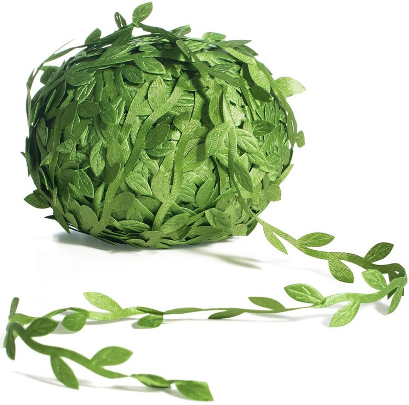 Umjetno zeleno lišće Vinova loza Viseće biljke Lišće drveća za božićno vjenčanje Kutija za darove DIY ukrasni vijenci Dodaci