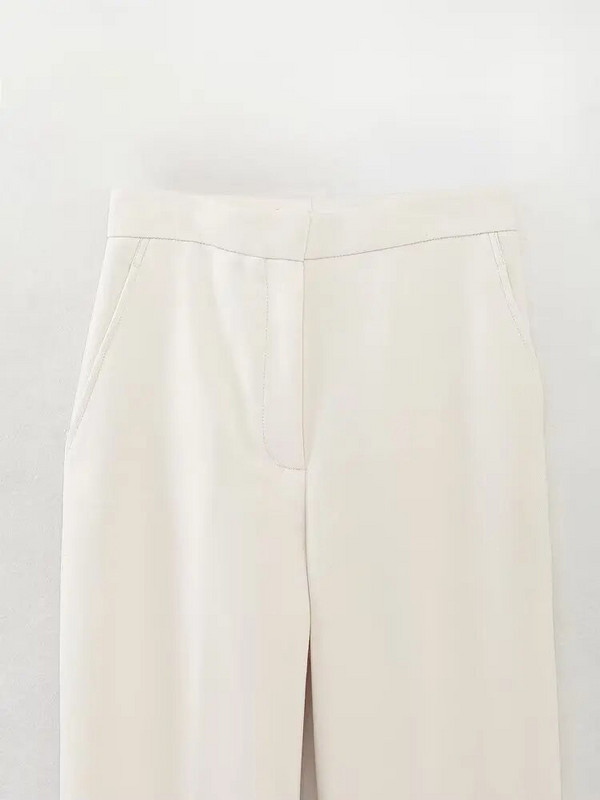 Novi modni komplet hlača za 2023. Jesensko žensko odijelo Chic Street Dvodijelni set sakoa Ravni ženski set za zabavu za mlade