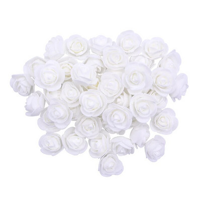 200/100/50 capete de trandafir artificiale spumă 3,5 cm flori artificiale pentru urs trandafir Cadou de Valentine decorațiuni florale pentru petrecere de nuntă