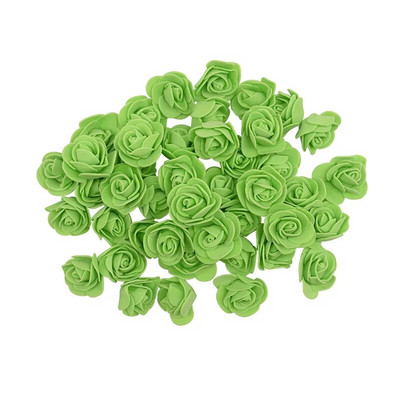 200/100/50 capete de trandafir artificiale spumă 3,5 cm flori artificiale pentru urs trandafir Cadou de Valentine decorațiuni florale pentru petrecere de nuntă