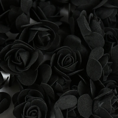 200/100/50 capete de trandafir artificiale spumă 3,5 cm flori artificiale pentru urs trandafir Cadou de Valentine decorațiuni florale pentru petrecere de nuntă