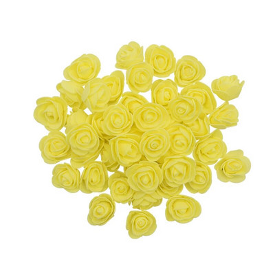 200/100/50 capete de trandafir artificiale spumă 3,5 cm flori artificiale pentru urs trandafir Cadou de Valentine decorațiuni florale pentru petrecere de nuntă