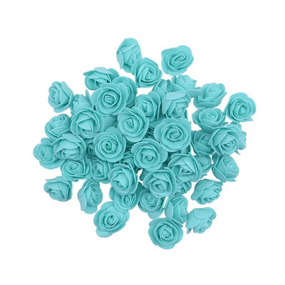 200/100/50 capete de trandafir artificiale spumă 3,5 cm flori artificiale pentru urs trandafir Cadou de Valentine decorațiuni florale pentru petrecere de nuntă
