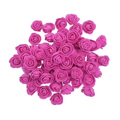 200/100/50 capete de trandafir artificiale spumă 3,5 cm flori artificiale pentru urs trandafir Cadou de Valentine decorațiuni florale pentru petrecere de nuntă