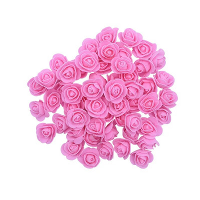 200/100/50 capete de trandafir artificiale spumă 3,5 cm flori artificiale pentru urs trandafir Cadou de Valentine decorațiuni florale pentru petrecere de nuntă