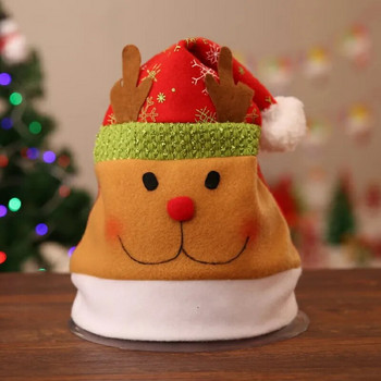 Παιδικό Άγιος Βασίλης Χριστουγεννιάτικο καπέλο Snowman Elk Snow Καλά Χριστούγεννα Πολύχρωμα Καπέλο Παιδικό Καπέλο Χριστουγεννιάτικα Αξεσουάρ