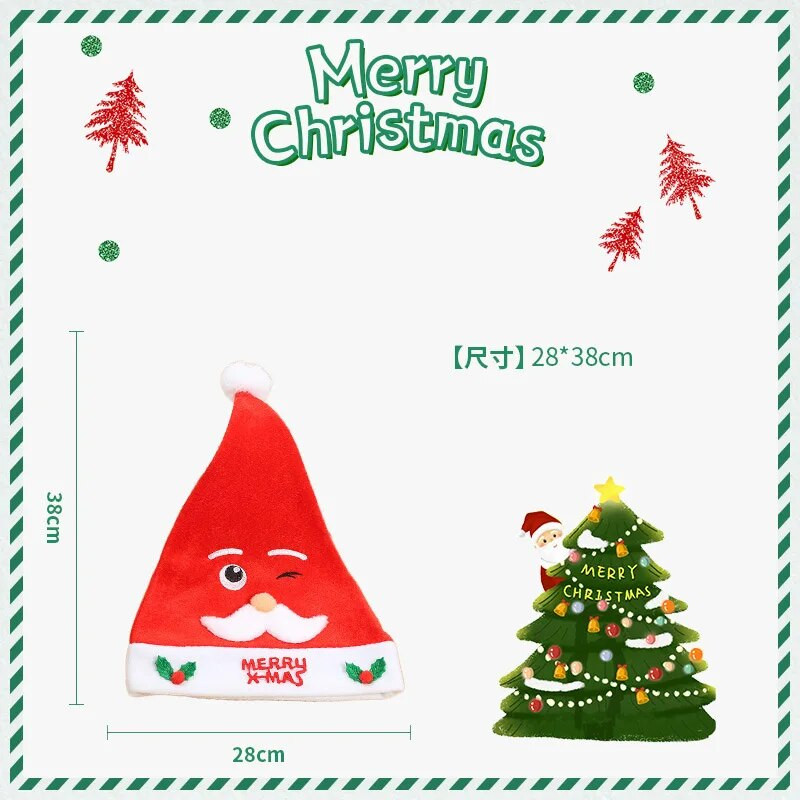 YADA aranyos karácsonyi új Mikulás jávorsapka gyerekeknek mini karácsonyi sapka kisállatoknak Merry Christmas Decor Ajándékok TW210040