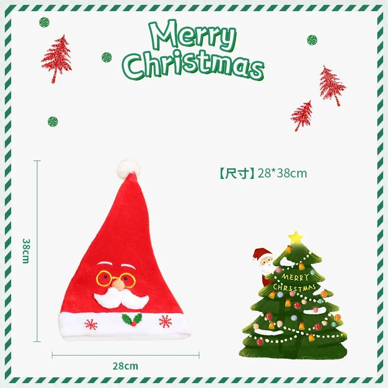 YADA aranyos karácsonyi új Mikulás jávorsapka gyerekeknek mini karácsonyi sapka kisállatoknak Merry Christmas Decor Ajándékok TW210040