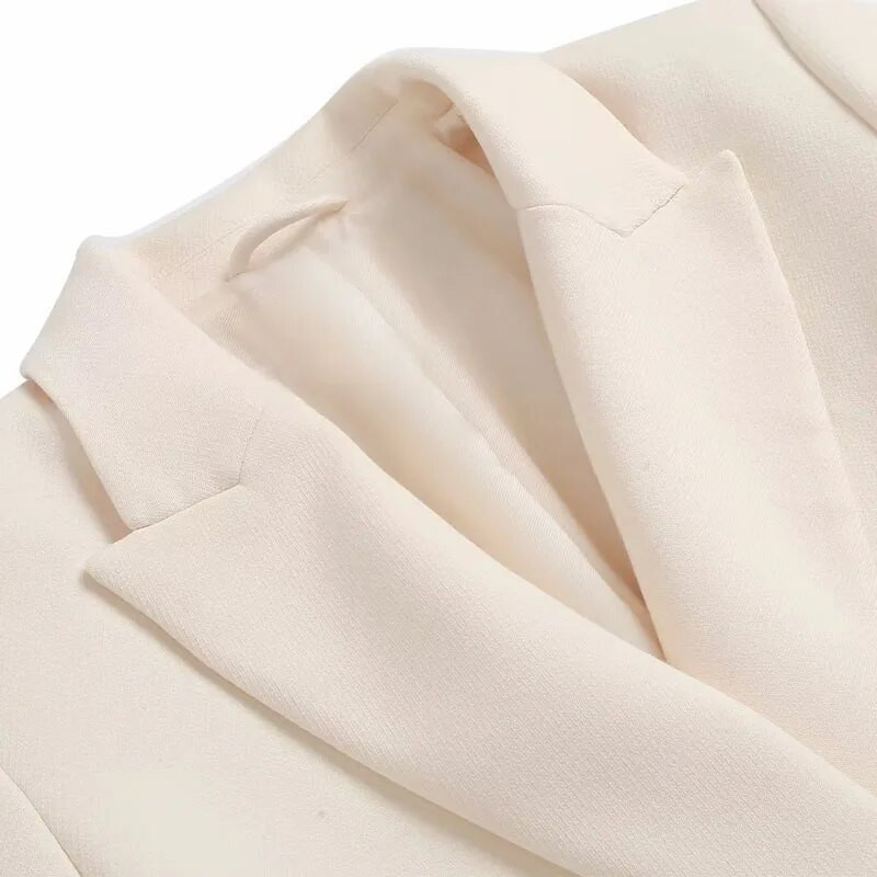 ZATRHMBM sieviešu 2023. gada divrindu, garais žakete, retro stila šauras veste ar augstu vidukli, platas bikses, eleganti ielas sieviešu komplekti Mujer