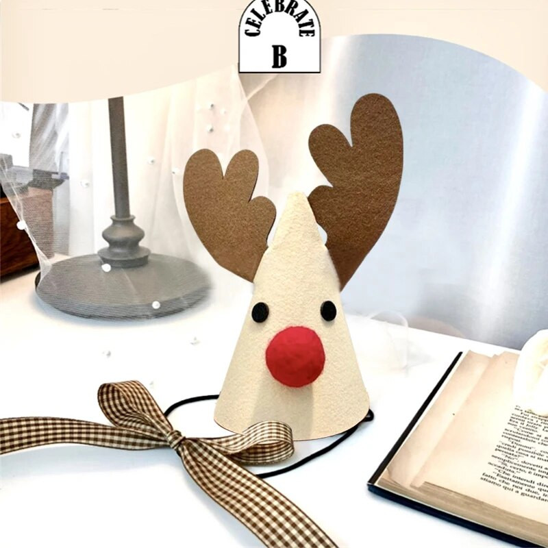 Božićni šešir Čovječuljak od medenjaka Slatki šeširi Šešir Djeda Mraza za zabavu Božićno dotjerivanje Darovi za djecu 2024. Potrepštine za svečanu božićnu zabavu