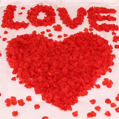 100/200/500/2000 komada Umjetne latice ruže Umjetno cvijeće Svilene latice za Valentinovo Svadbeni cvjetni ukras