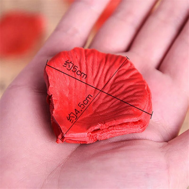 100/200/500/2000 komada Umjetne latice ruže Umjetno cvijeće Svilene latice za Valentinovo Svadbeni cvjetni ukras