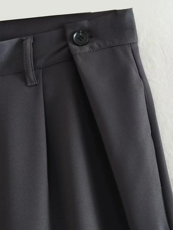 SLTNX TRAF Κομψό και κομψό γυναικείο παντελόνι σακάκι 2 τεμαχίων Νέο στυλ για υπαίθρια μόδα κοστούμι κάζουαλ παντελόνι