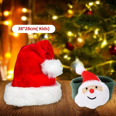 2024 Коледен декор Christmas Xmas Christmas Clap Circle Toys Ръчен пръстен Орнаменти Коледна украса Честита Нова Година