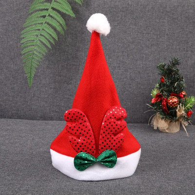 32*25cm božićni rogovi sa šljokicama vrhunski plišani dječji šeširi vrhunski božićni ukrasi šeširi eksplozije blagdanski ukrasi