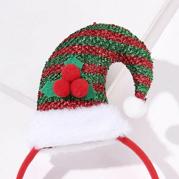 Cartoon Cute Berry Red Green καπέλα Εορταστική γιορτινή μπομπονιέρες Διακόσμηση Headband Παιδικά κορίτσια Στήριγμα Navidad Χριστούγεννα