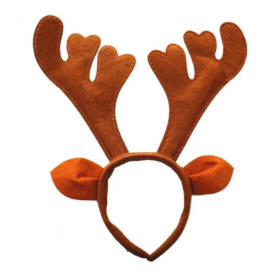 Božićna traka za glavu Ultralaka božićna obruč za kosu od roga sobova Živopisna dječja traka za dotjerivanje glave za svečani cosplay bogate boje