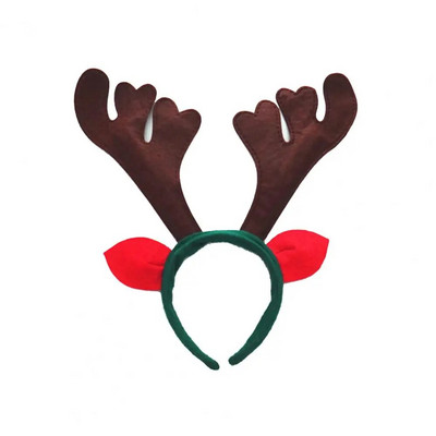 Božićna traka za glavu Ultralaka božićna obruč za kosu od roga sobova Živopisna dječja traka za dotjerivanje glave za svečani cosplay bogate boje