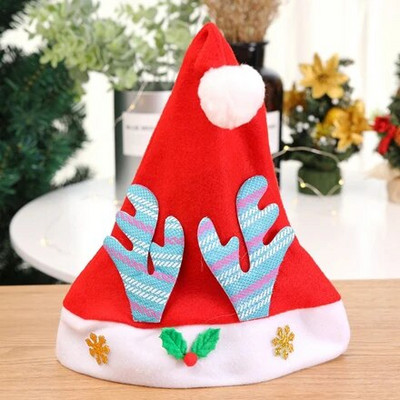 Ziemassvētku vecīša cepure Ziemassvētku cepure meitene meitene Zēns Bērni bērni Ziemassvētki Cepurīte Ziemassvētku rotājums Navidad Ziemassvētku dāvanas 2019. 2018. gadam