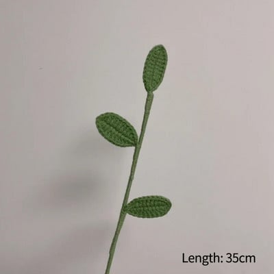 Suncokret Heklani cvijet Pleteni umjetni cvijet Vjenčani buket za mladenku Ručno tkani buket cvijeća Božićni dar Flores