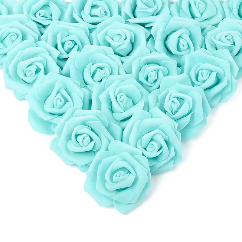 10/20/30 ks umelých PE penových ruží 7 cm kvetov svadobných kytíc pre domáce kvety svadobné dekorácie scrapbooking DIY kvety