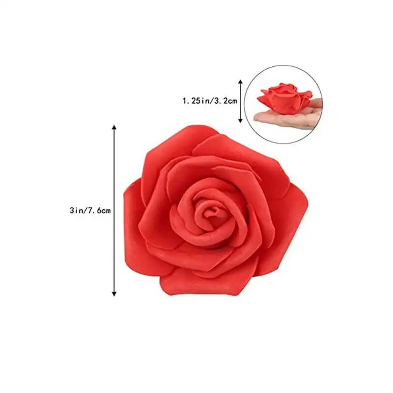 10/20/30 ks umelých PE penových ruží 7 cm kvetov svadobných kytíc pre domáce kvety svadobné dekorácie scrapbooking DIY kvety
