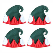 1gab Jauka Ziemassvētku cepure bērniem Pieaugušo ballīšu dekorēšanai Ziemassvētku dāvanas