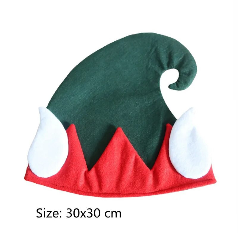 1gab Jauka Ziemassvētku cepure bērniem Pieaugušo ballīšu dekorēšanai Ziemassvētku dāvanas