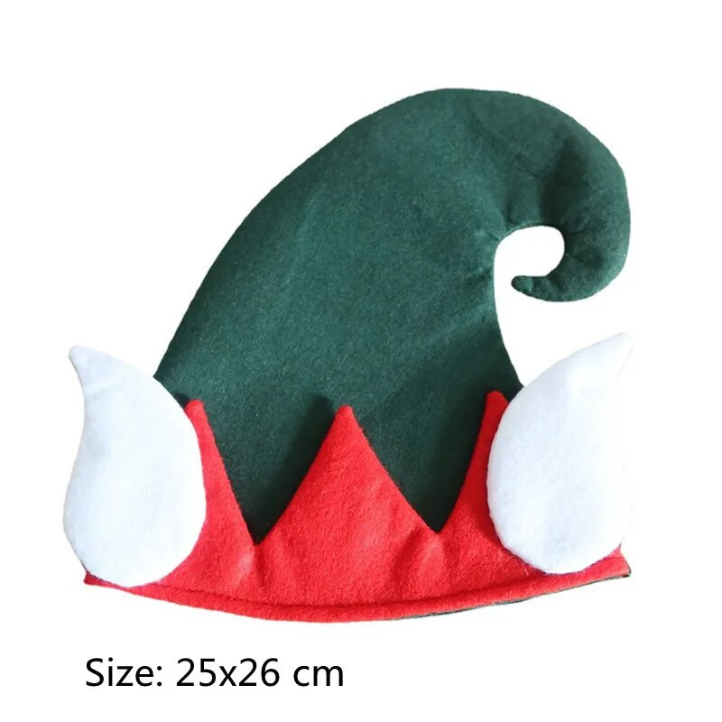 1gab Jauka Ziemassvētku cepure bērniem Pieaugušo ballīšu dekorēšanai Ziemassvētku dāvanas