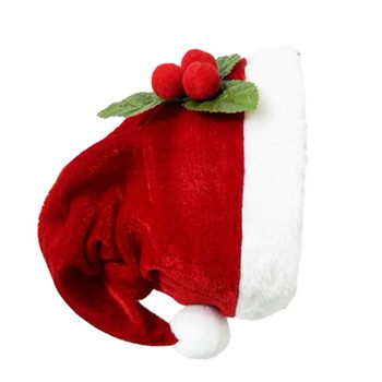 Χριστουγεννιάτικα Καπέλα Πρωτοχρονιά Λούτρινο Καπέλο Ενήλικες Παιδικά Καπέλο Χριστουγεννιάτικα Διακοσμητικά για το Σπίτι Χριστουγεννιάτικα Δώρα Άγιου Βασίλη Ζεστό χειμωνιάτικο καπέλο