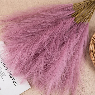 5 kom 55 cm buket umjetne trave Pampas Blagdanska svadba Dekoracija doma Simulacija biljke DIY Lažni cvijet Reed Boho