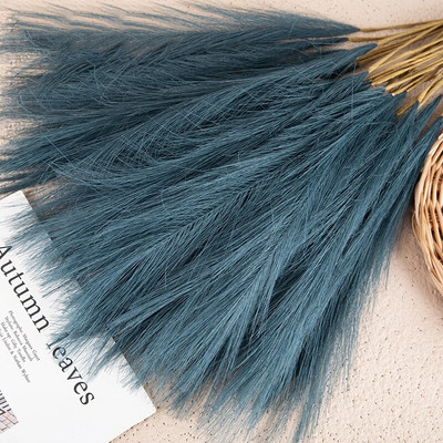 5 kom 55 cm buket umjetne trave Pampas Blagdanska svadba Dekoracija doma Simulacija biljke DIY Lažni cvijet Reed Boho