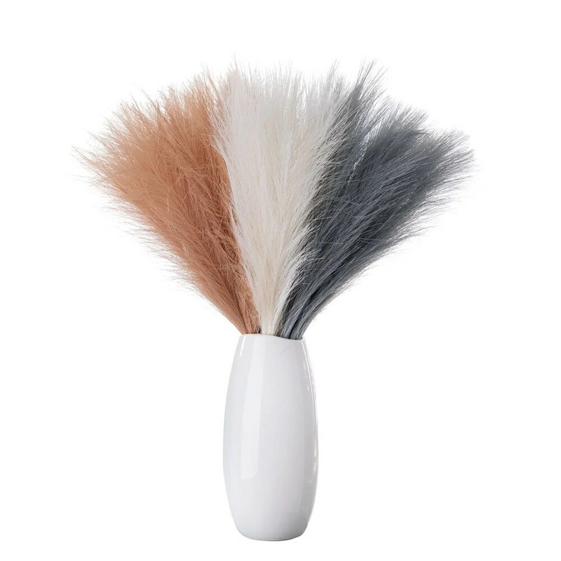 5 kom 55 cm buket umjetne trave Pampas Blagdanska svadba Dekoracija doma Simulacija biljke DIY Lažni cvijet Reed Boho