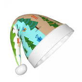 Božićno drvce 192 Božićna kapa za djecu Candy Bright Sretna Nova godina Djed Mraz kape za djecu