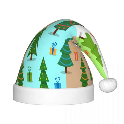 Božićno drvce 192 Božićna kapa za djecu Candy Bright Sretna Nova godina Djed Mraz kape za djecu