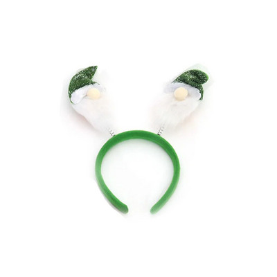 Christmas Forest Man Hair Band Universālā pavasara galvas saite Jaungada stīpa