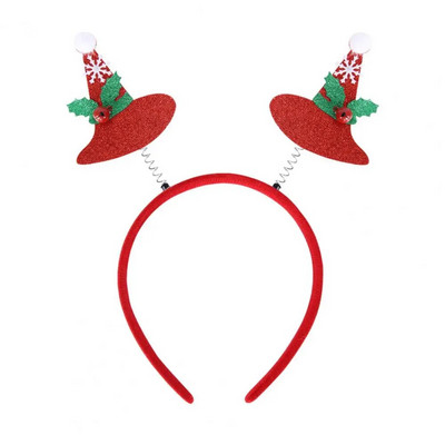 Božićno pokrivalo za glavu Popularno božićno pokrivalo Djeda Mraza Lagana božićna traka za glavu u više stilova