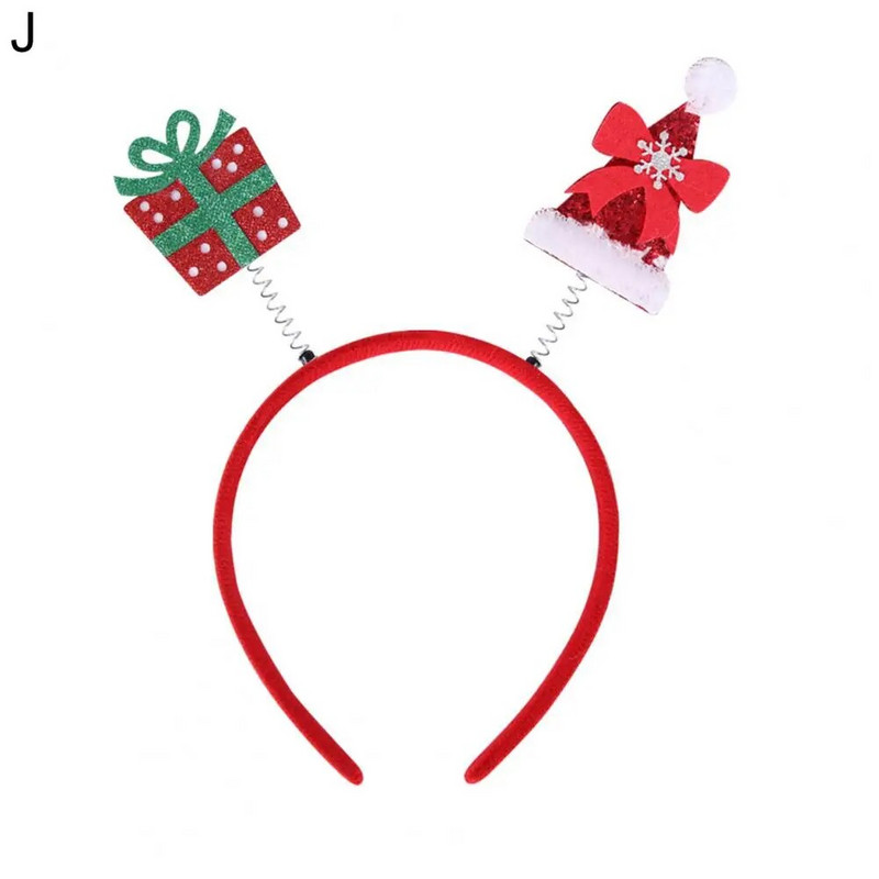 Božićno pokrivalo za glavu Popularno božićno pokrivalo Djeda Mraza Lagana božićna traka za glavu u više stilova