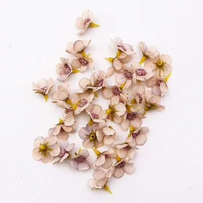 50/100 komada Višebojna cvjetna glava tratinčice Mini svileni umjetni cvijet za vjenčanje Zaruke Home Decor DIY vijenac ukras za glavu