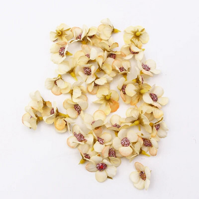 50/100 komada Višebojna cvjetna glava tratinčice Mini svileni umjetni cvijet za vjenčanje Zaruke Home Decor DIY vijenac ukras za glavu