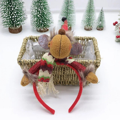 Božićni poklon Dodaci za kosu Dugokosi starac Snjegović Ukrasi Božićna traka za glavu Ins Kopča za glavu Blagdanska zabava Dress Up