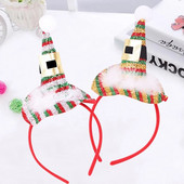Božićne trake za glavu Božićna kapa za zabavu za djecu i odrasle, božićna traka za glavu za božićnu zabavu