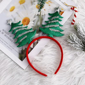 Božićno drvce Trake za glavu Šešir Jelen Rog Božić Pokrivala za glavu Traka Dekoracija za kućnu zabavu Djevojka Žene Darovi Natal Navidad 2023