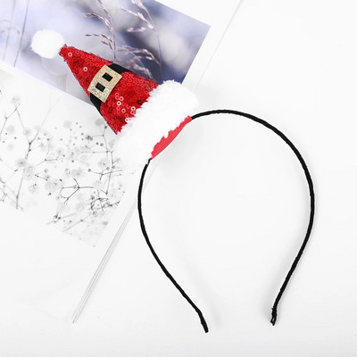 Božićno drvce Trake za glavu Šešir Jelen Rog Božić Pokrivala za glavu Traka Dekoracija za kućnu zabavu Djevojka Žene Darovi Natal Navidad 2023