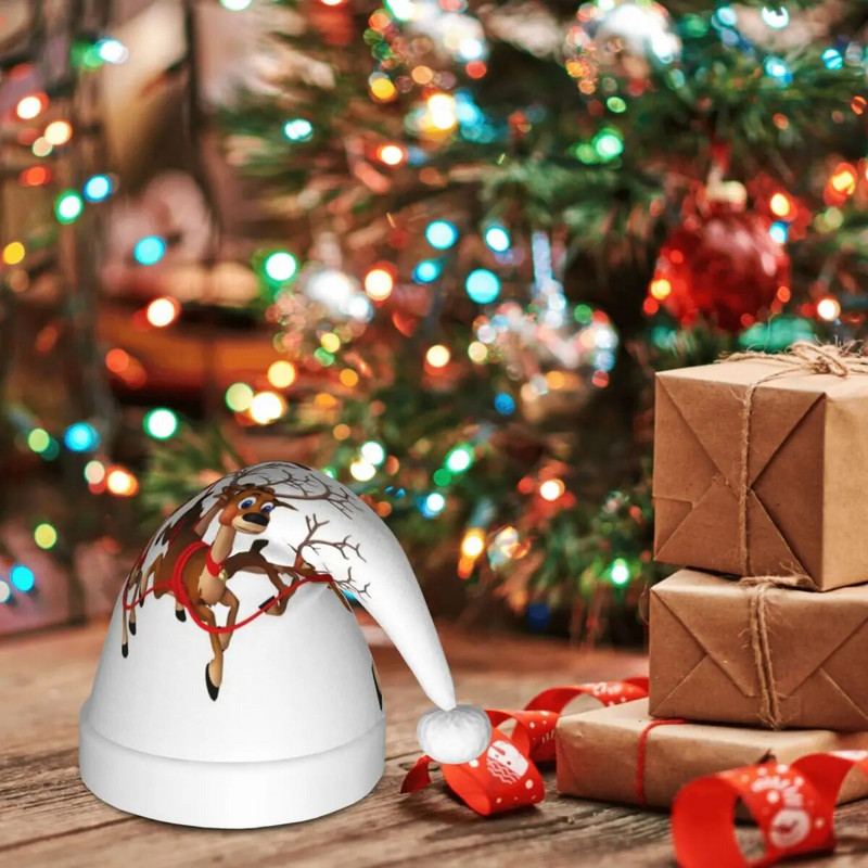 Djed Mraz 123 Božićna kapa za djecu Elk Snijeg Nova godina Djed Mraz kapa za djecu