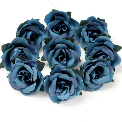 10/20/50kom Umjetno cvijeće od ruža 3,5 cm Lažno cvijeće za uređenje doma Vrt Vjenčani ukrasi Vijenci Pribor za darove