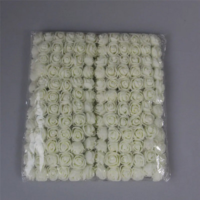 36/72/144gab Putuplasta Rožu Mākslīgo Ziedu Galvas Pušķis DIY Vainags Kāzu Dekorācijas Viltus Ziedi Valentīna Dāvanas Mājas Iekārtojums